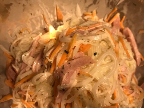 いとmamaの適当春雨サラダ(*´◒`*)